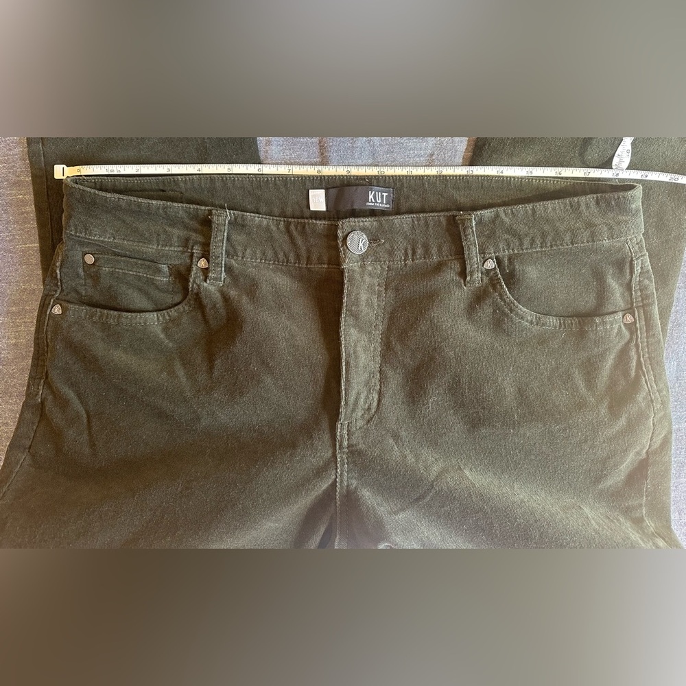 Kut from the Kloth Olive Green Trousers